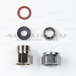Детали подключения трубопровода подачи воды 10 mm IDO 64001
