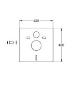 Звукоизоляционный комплект для унитаза GROHE 37131000