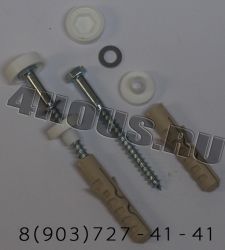 Установочный комплект для унитазов и биде 6 х 70 мм, 2 шт. JIKA 8.9299.9.000.000.1