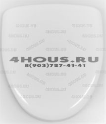 Крышка-сиденье для унитаза жесткое, белое IFO CERA, Unique Plus 99846 /Старый арт. 99546/