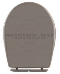 Крышка-сиденье для унитаза, Taupe SIAMP MONTE-CARLO 3 45-5254-18-6056