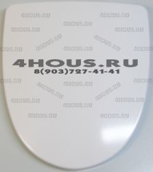 Крышка-сиденье с микролифтом для унитаза, жесткое, белое IFO SIGN 99263 /Старый арт. 99463/