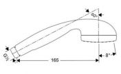 Ручной душ Croma 1jet HANSGROHE 28511000