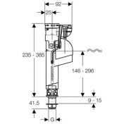 Впускной клапан IMPULS 360 1/2", подвод воды снизу GEBERIT 281.208.00.1