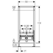 Монтажный элемент для биде, Н112 GEBERIT Duofix 111.520.00.1