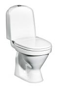 Унитаз GUSTAVSBERG Nordic Duo 2310, горизонтальный выпуск, жесткое сиденье, 3/6