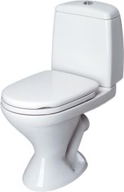 IFO Glance Plus 8130-72545 Унитаз, двойной слив, выпуск 45°,белый, сиденье жесткое