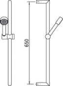 Комплект для душа с ручным душем и душевой штангой IL BAGNO ALESSI One by Oras ORAS 8590 