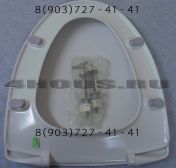 Крышка-сиденье для унитаза жесткое, белое IFO CERA, Unique Plus 99846 / 99546