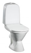 Унитаз GUSTAVSBERG Basic 392 с горизонтальным выпуском, сиденье c крышкой (мягкое)